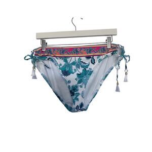 La Blanca Side Tie Hipster Bikini Bottom in Santorini Sun, 16